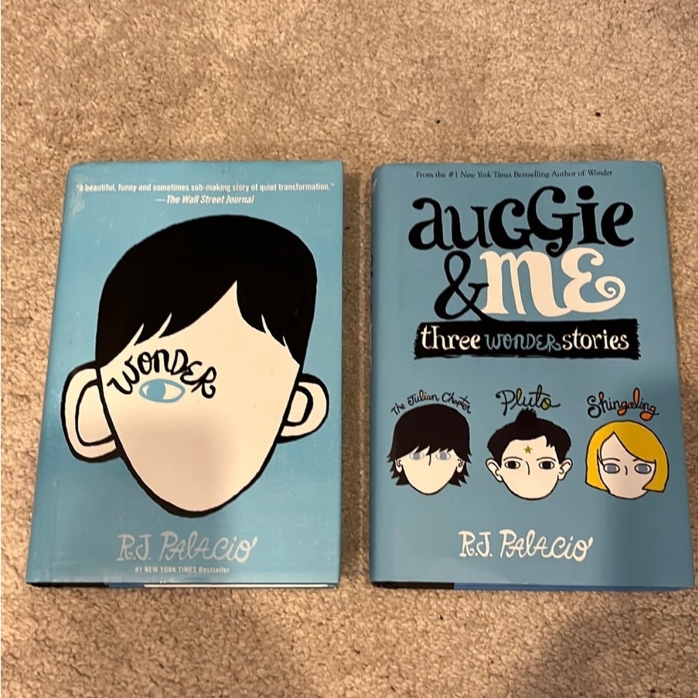 Wonder & Auggie & Me novels